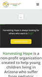 Mobile Screenshot of harvestinghope.com